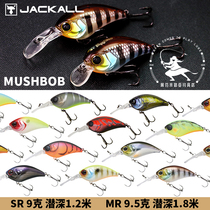 JACKALL Little Fat Man MUSHBOB Long 5 cm Subdeep 1 2-1 8 m 9 5 gr Afen Come Luya