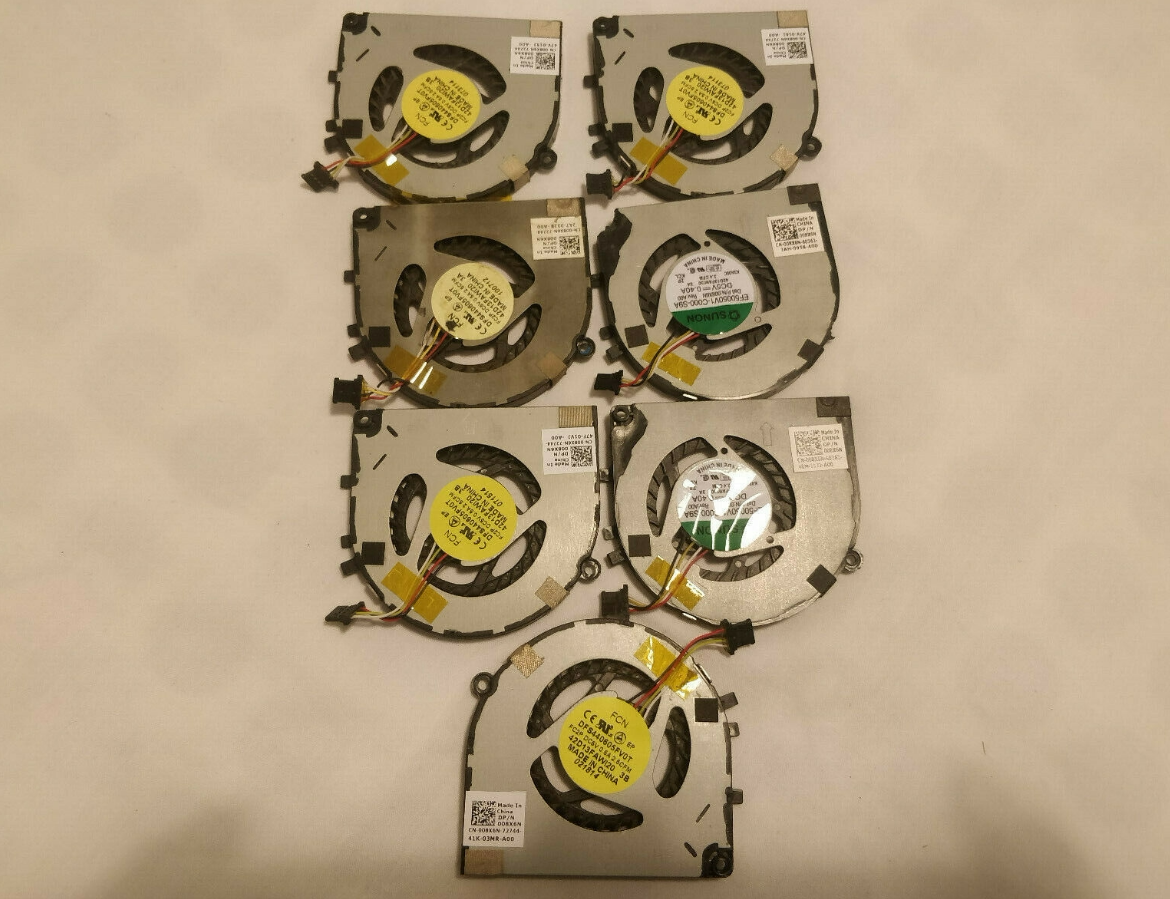 Dell DELL XPS 13 L322X Ultrabook Fan Super This CPU Cooling 08x6n