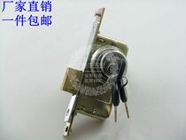 Captain 85 copper lock core floor lock Plastic steel door lock Aluminum door floor lock Framed glass door lock
