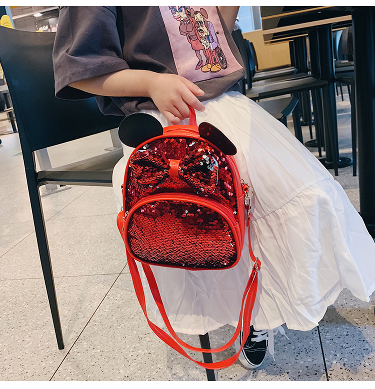 Dễ thương túi xách thời trang công chúa Messenger túi bé gái ba lô cô gái xách tay ví tiền làm đẹp bùng nổ - Túi bé / Ba lô / Hành lý balo cho bé trai mẫu giáo