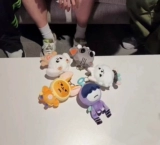 TXT Guanwa Flash Plush Keyring Cui Xiubin Cui Ranjin Cui Yan Gui Jiang Tai Sianwa