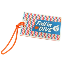 Ocean Diving Travel Boarding Pass Suitcase Cartoon Creative Silicone Baggage Card for Hanging Cards