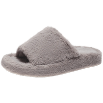 Hot Wind 2024 Winter New Mens Fashion Home Shoes Plush Warm Indoor Slippers Thick Soled Casual Mens Slippers