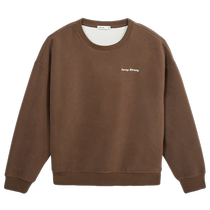 Hot Wind 2024 Autumn New Womens Round Neck Casual Sweater Loose Fashionable Pullover Long Sleeve Sports Top for Women