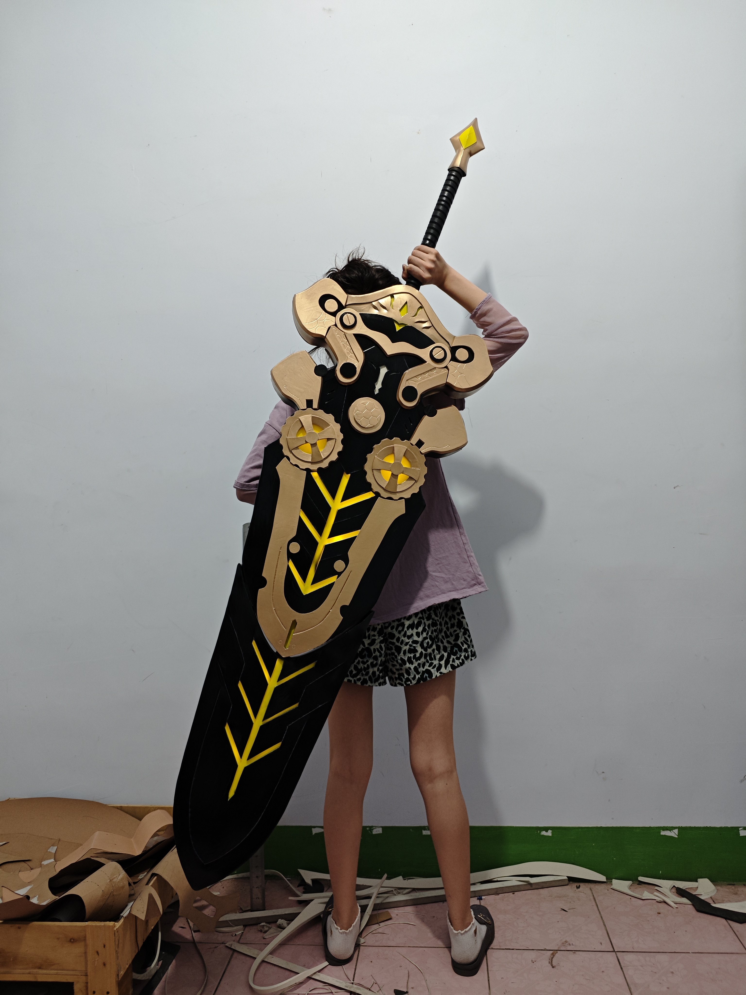 🌟COSPLAY必入手神器：鸣潮赞妮大剑1.8米长剑cosplay道具🌟-COSPLAY