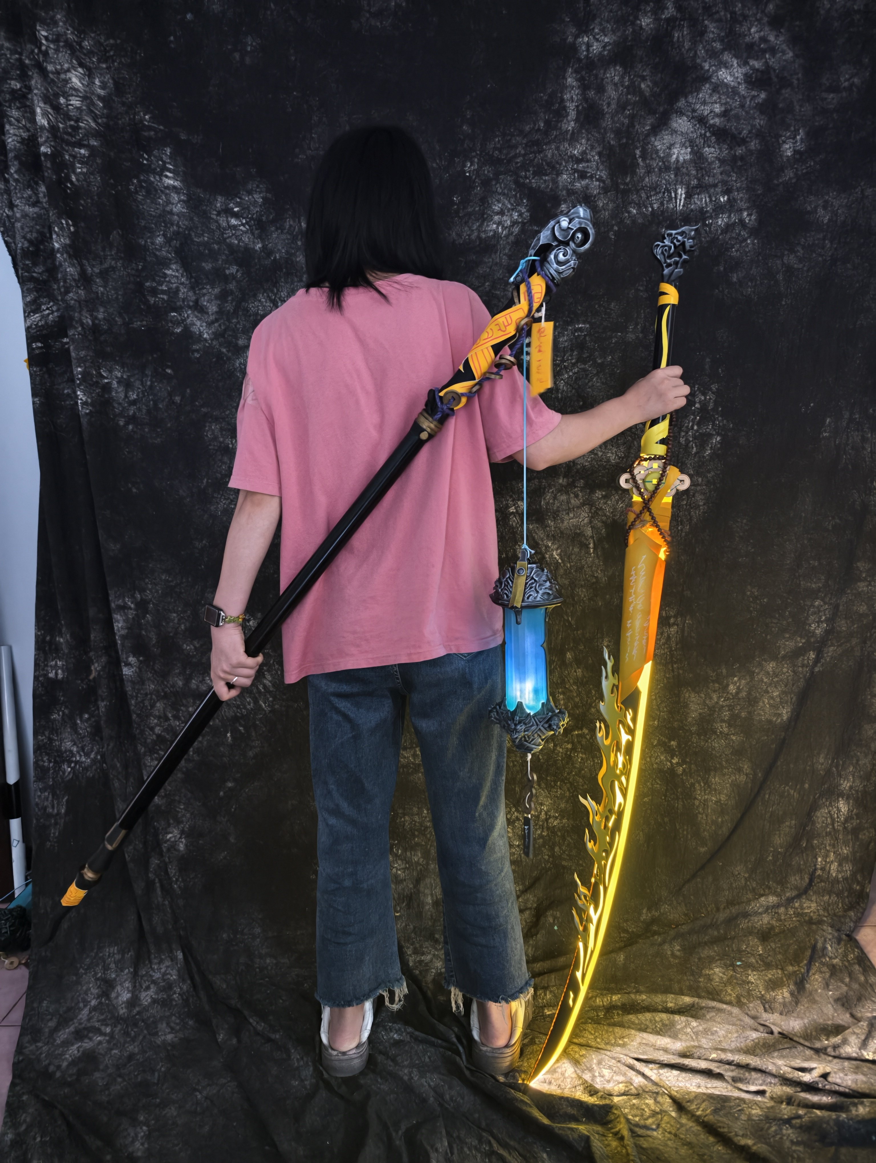 鳴潮仇遠cosplay道具專武裁竹壓克力材質1.2米-淘寶Taobao | 天貓Tmall