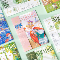 ins little Prince notebook B5 literary horizontal line book college students with classroom record book creative simple diary