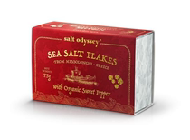  Greek SaltOdyssey Sea Salt (Pepper Flavor)Pyramid shape Suitable for seasoning Meat Fish Chicken 75g