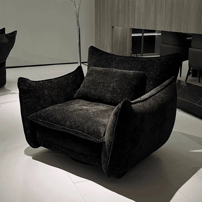 French-Style Lazy Sofa Chair for Living Room and Bedroom, Rotatable Leisure Chair, Loose High-Waisted Trendy Lazy Sofa, Fashionable French-Style Lazy Sofa Chair for Living Room and Bedroom, Rotatable Leisure Chair, Loose High-Waisted Trendy Lazy Sofa, Fashionable