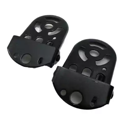Thickened bicycle electric car rear seat pedal rear pedal folding can put foot iron pedal pair