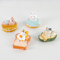 Hanis Corgi Foodie mobile phone stand soft cute creative ipad base multi-functional cartoon desktop small ornaments
