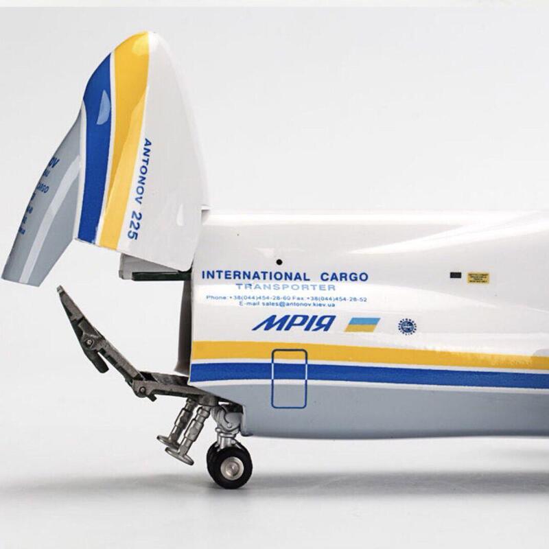 New Antonov An-225 Model, An-225 Transport Aircraft, 1200 Large-Scale Model, Hidden Type Simulation Aircraft: Display Collection