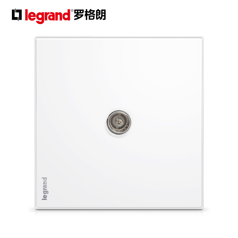 Roger Lang Switch Socket Panel Comfort Vegan Moon White One TV Cable CCTV Wall Power Supply 86 Type