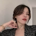 Hình học bm gió kim loại chuỗi ngắn xương đòn nữ tính khí lạnh đơn giản vòng cổ vòng cổ trong xu hướng trang sức cổ - Vòng đeo tay Clasp