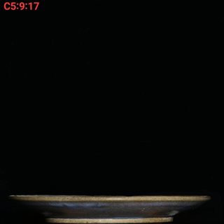 Xuyue ancient porcelain second-hand boutique antique antique ancient porcelain old song porcelain collection song dynasty jun kiln engraving plate