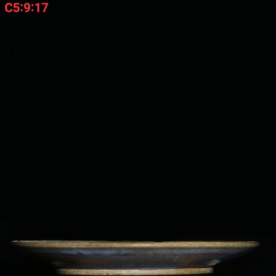 Xuyue ancient porcelain second-hand boutique antique antique ancient porcelain old Song porcelain collection Song Dynasty Jun kiln engraving plate