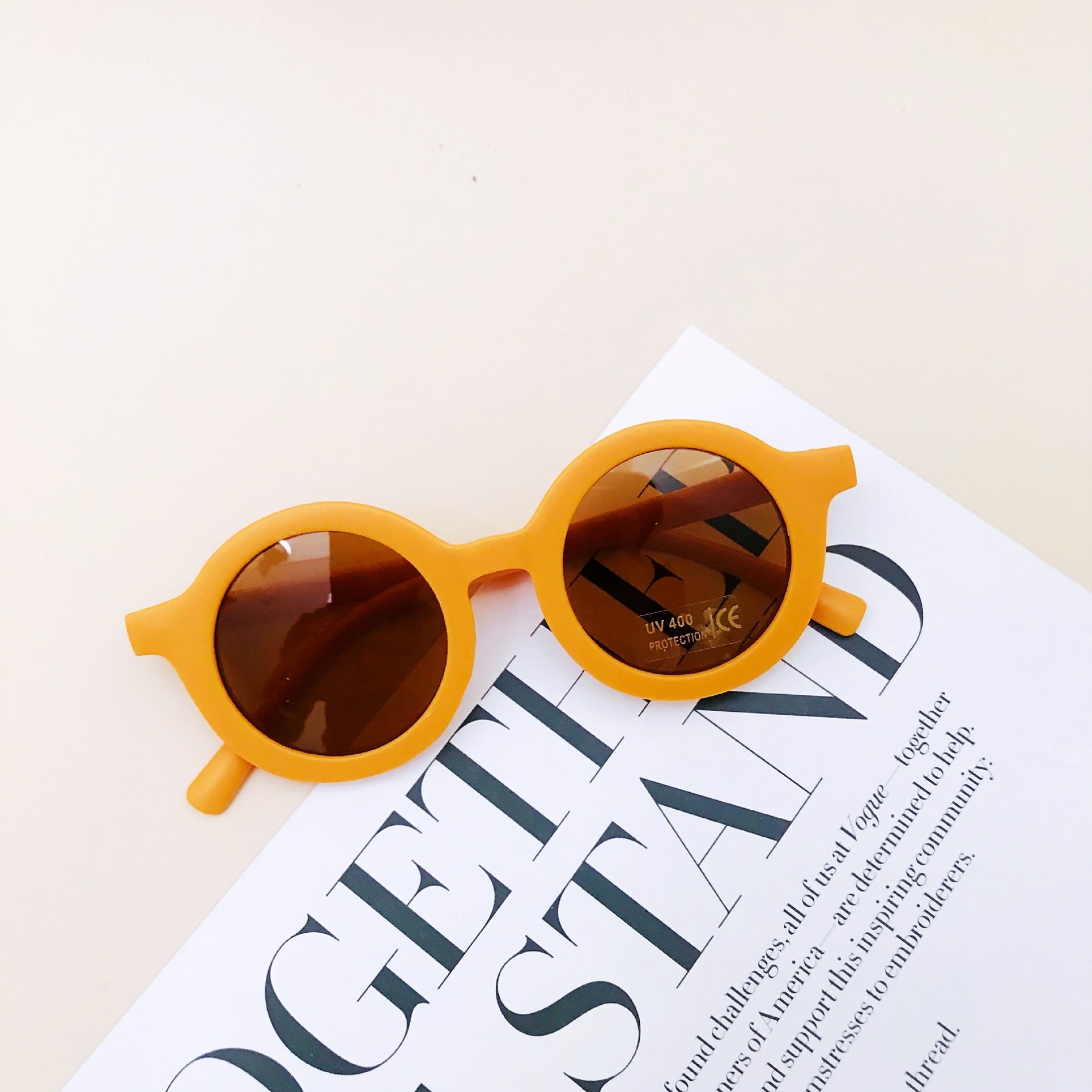Children's sunglasses Summer new retro foreign Piers imploes Denmark Tongtong Tidal Boy Round Frame Sunglasses Sunglasses
