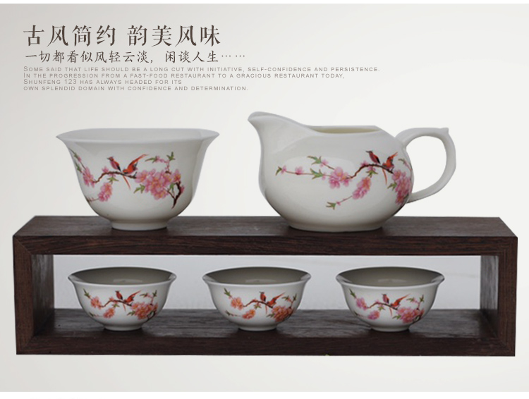 Creative DIY mortise and tenon be wenge mahogany wood antique show much treasure vase purple sand tea set frame