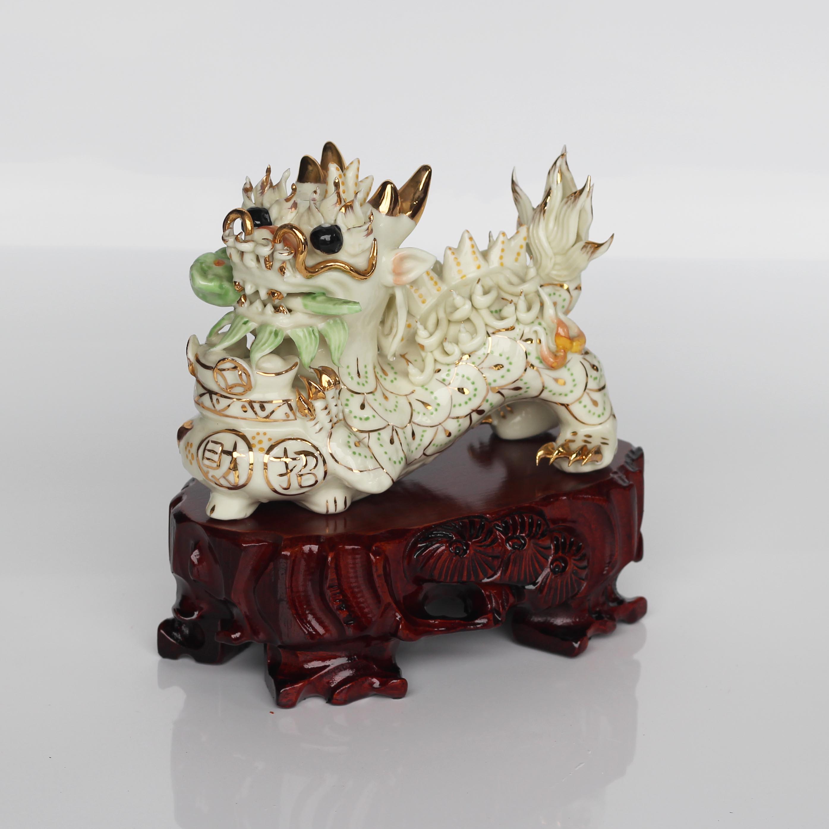 Real wood the oval stone base root carving wood carving jade bonsai Buddha base can be customized can be excavated