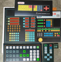Super century double speed Te Dufen Qunji Silicon special spark machine key panel film Qinghong manual control box operation sticker
