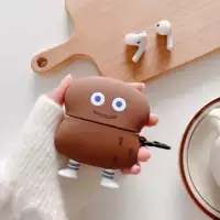 [Airpods Pro Protective Cover] коричневые милые глаза