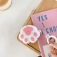 [Airpods Pro Protective Cover] Розовый белый трехмерный кот