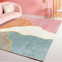 Living room carpet Abstract ink light luxury Simple Nordic ins coffee table mat Bedroom bedside full of home custom girl