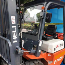 Forklift front windshield Hangzhou Forklift 1-10t windshield rain pile fork original cab accessories