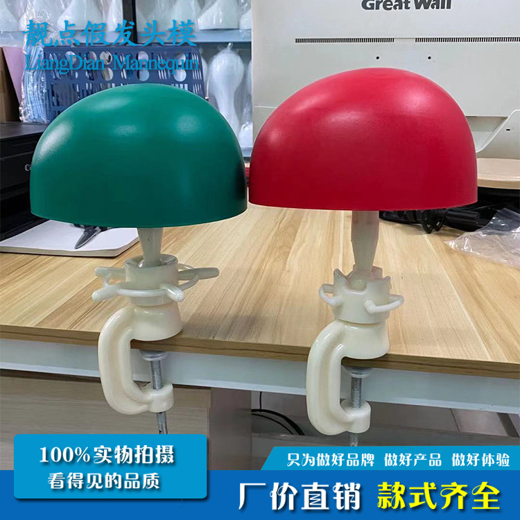 Wig hand-woven special mannequin head hand-woven hair block half head bracket hair block half head hand hook mannequin head factory direct sales