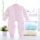 Babyiesies dày sơ sinh romper cotton cotton 0 quần áo trẻ em mùa thu và mùa đông 3 ấm 6 tháng 12 quần áo jumsuit nhung trẻ em