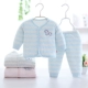 Babyiesies dày sơ sinh romper cotton cotton 0 quần áo trẻ em mùa thu và mùa đông 3 ấm 6 tháng 12 quần áo jumsuit nhung trẻ em