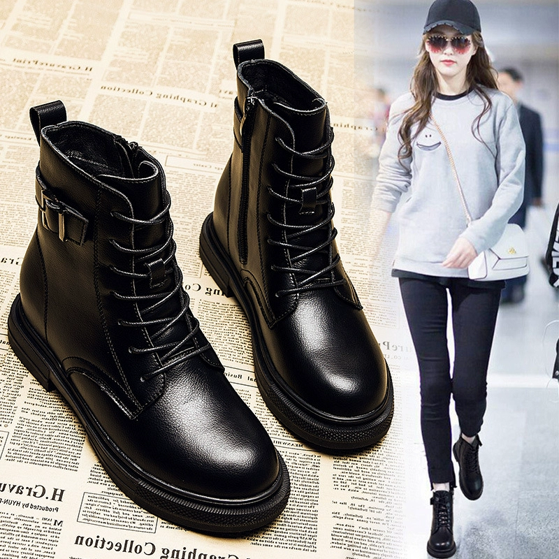 Giày mỏng và mỏng lưới màu đỏ thủy triều Martin boots phụ nữ mùa hè mới mùa xuân hoang dã mùa thu và mùa thu một đôi giày ống mỏng phong cách Anh - Giày cao gót