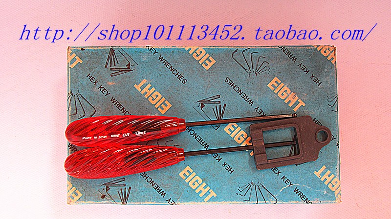 Inner hexagonal screwdriver ball head single hexagonal wrench Japan EIGHT Bailey BD1 522 5345MM