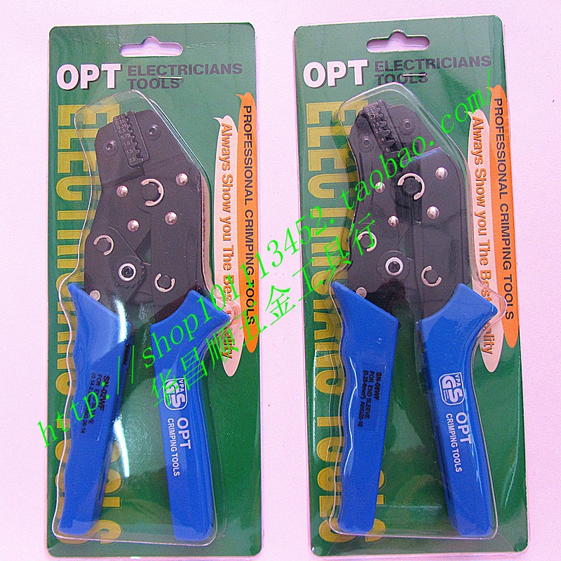 OPT ratchet crimping pliers crimping pliers European terminal with SN-02WF SN-06WF