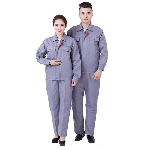 Рабочая одежда костюм мужская рабочая одежда Топы Весна и осень с длинными рукавами.