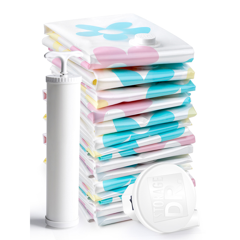 11件套特大加厚真空压缩袋【送手泵】