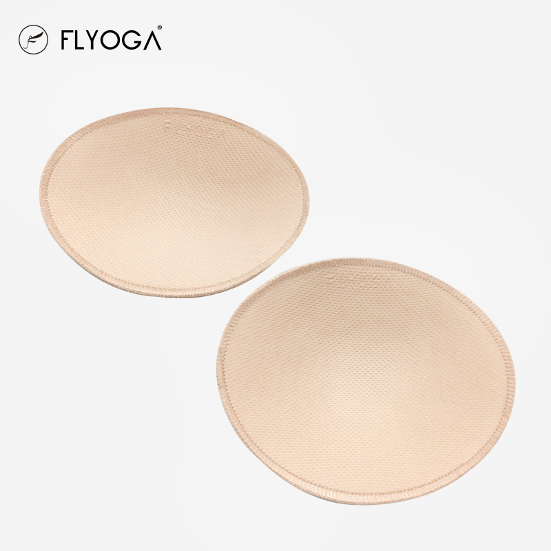 FLYOGA Sports Yoga Wear Thin Breast Pad Insert Comfort Breathable Breast Pad Underwear Tank Top Traceless F3500