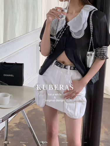 Kubelas du Семейный дизайн ниша модные большие карманы, желе, юбки, пять юбок 2 вход