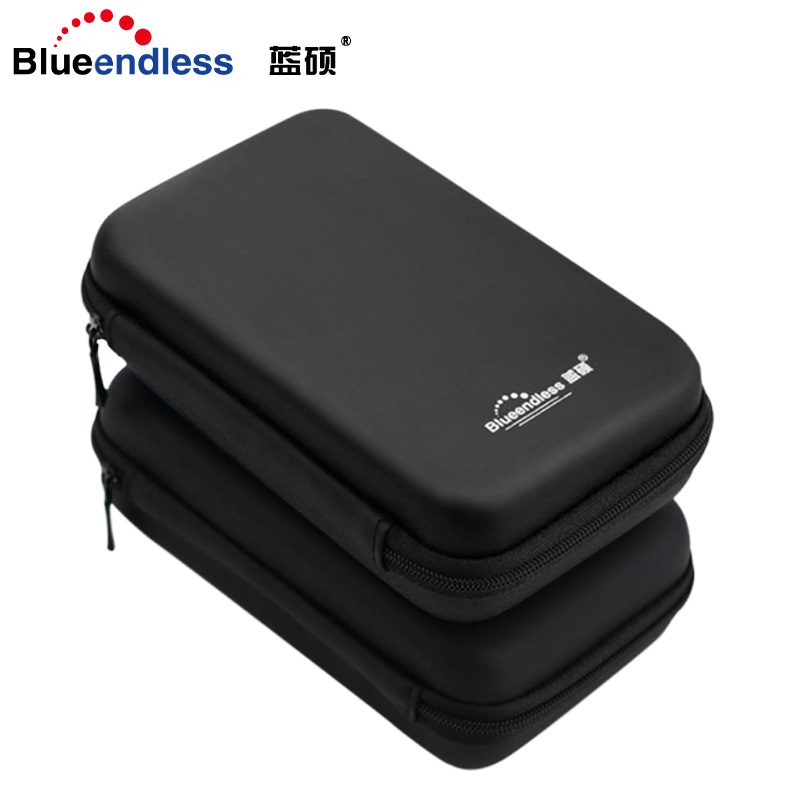 Blue Master Multifunction Digital Protection Pack Carry-on Hard Disc Action Power Headphone Data Line Digital Containing Bag