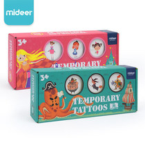 MiDeer Mi Deer Childrens Tattoo Sticker Waterproof Long-lasting Boys and Girls Arm Sticker Book