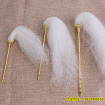 Alloy whisk dharma instrument Taoist statue Buddha Statue accessories Taishang Laojun Hongjun ancestral Buddha Dust statue weapons