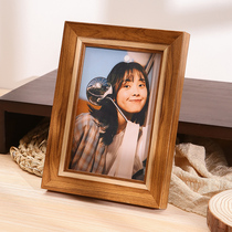 Photo frame table personality creative 6 inch 7 inch 8 inch wash photos to make ornaments Photo album production frame exquisite