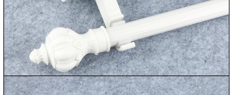 cực Curtain với cực nhôm đơn cực đôi gốc hỗ trợ La Mã với một chiếc nhẫn hỗ trợ truyền tải những thuê sống dễ dàng để cài đặt - Phụ kiện rèm cửa rèm khung giường ngủ