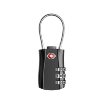 Customs lock going abroad tsa suitcase password lock checked luggage small travel anti-theft lock school bag zipper padlock