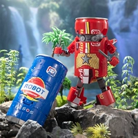 Красная банка сода воина+голубая банка Soda Samurai [Оружие доставки]