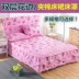Váy ngủ bằng vải cotton công chúa gió dày 1,5m1,8 m phủ giường ren Hàn Quốc bộ Simmons ba hoặc bốn bộ