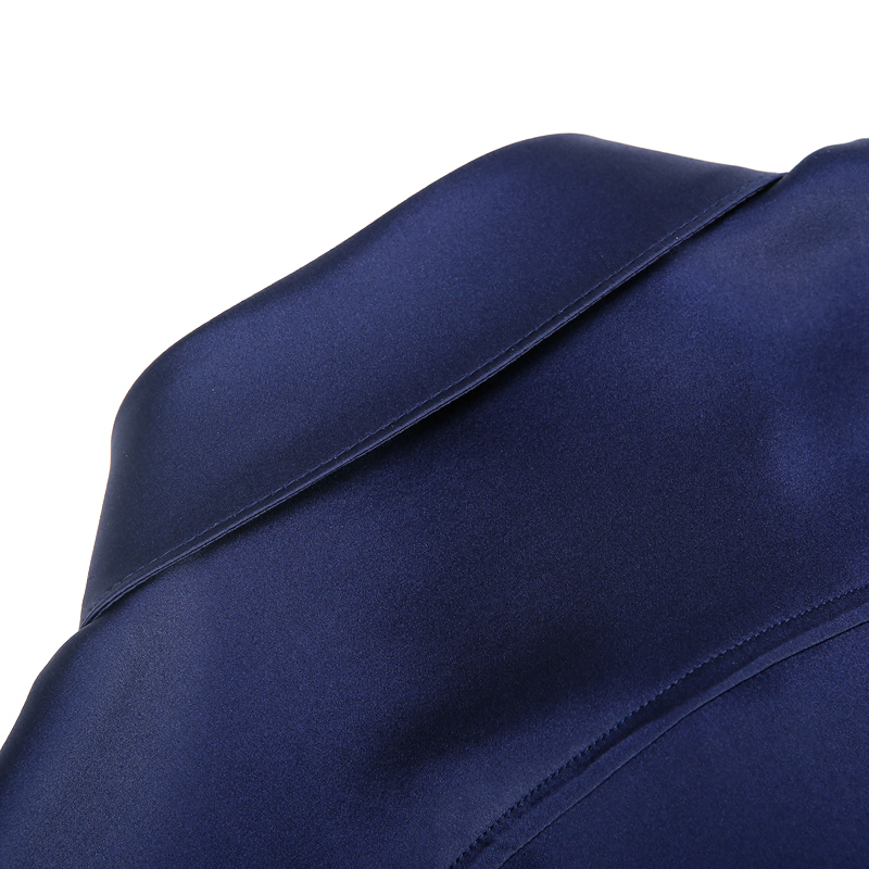 Silk Silk Business Men's Heavy Silk Shirt Long Sleeve Large Size Stretch Silk Top Silk Shirt