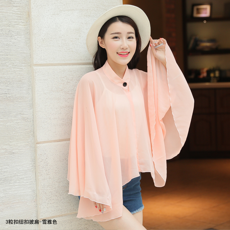 Kem chống nắng voan áo bat tay áo áo choàng nữ mùa hè du lịch xe đạp hoang dã gấp mũ lớn bìa mặt ren nón mặt trời các kiểu áo sơ mi nữ de thương