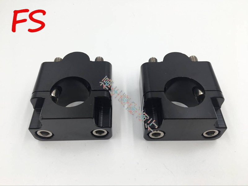 Cross country locomotive retrofit changing diameter handlebar switching code CNC press block mounting code handlebar fixing base