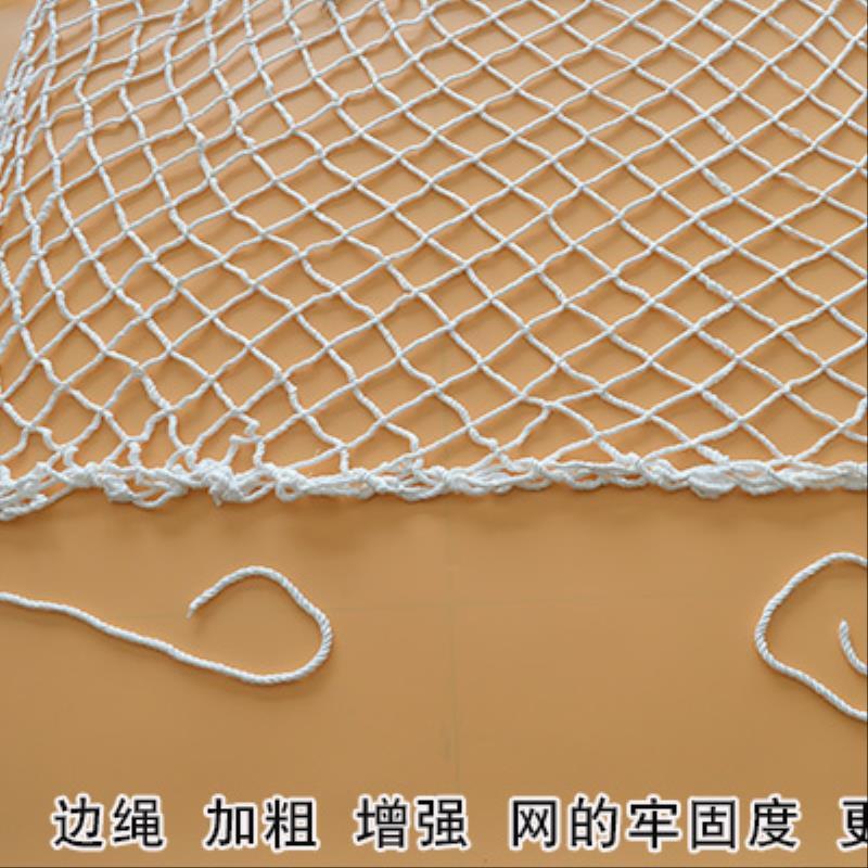 Cargo planting and breeding greenhouse windproof net Cargo protective net Nylon net large hole rope net windproof net